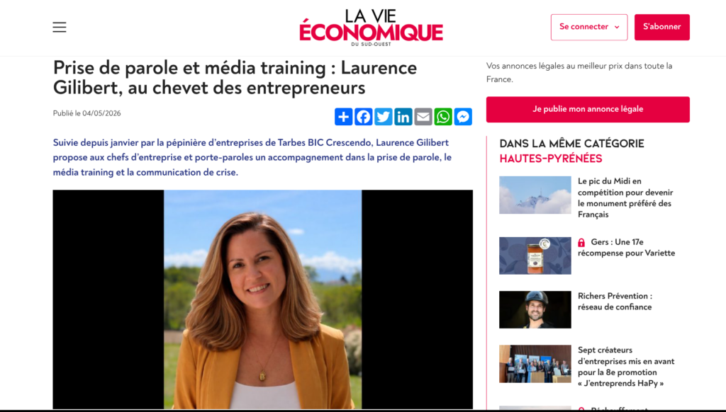 Des échos dans la presse éco